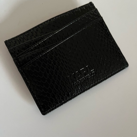 Karl Lagerfield Black Cardholder Wallet - Picture 3 of 4